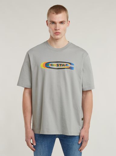 Camiseta Color Shift Old Skool Logo Boxy